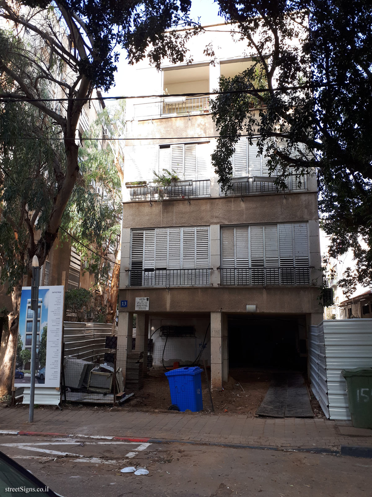 The house of Moshe Churgel - Ein Harod St 13, Tel Aviv-Yafo