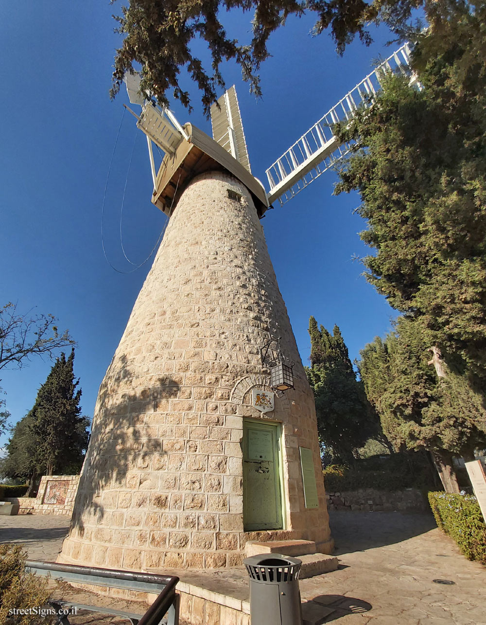 Jerusalem - Montefiore Windmill - Yemin Moshe St, Jerusalem, Israel