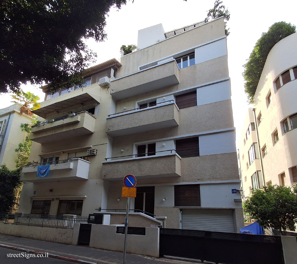 Tel Aviv - buildings for conservation - Rosenberg House, Rothschild 86
