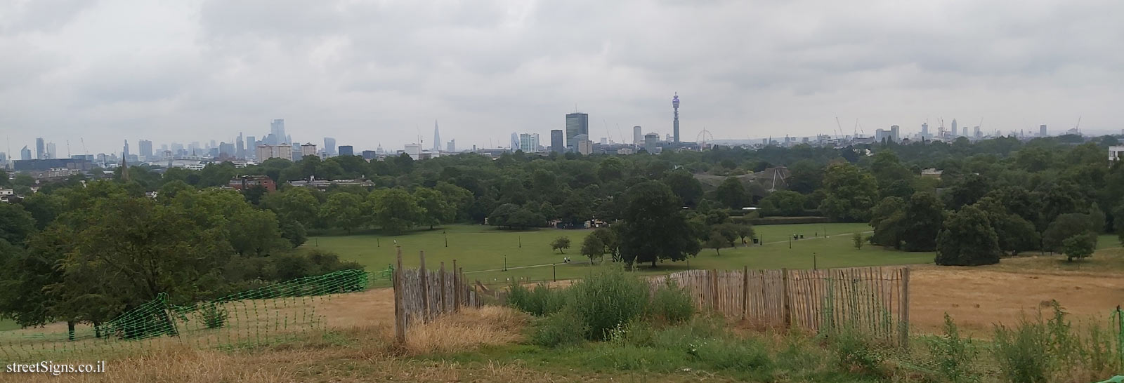 London - Primrose Hill - Viewpoint of London