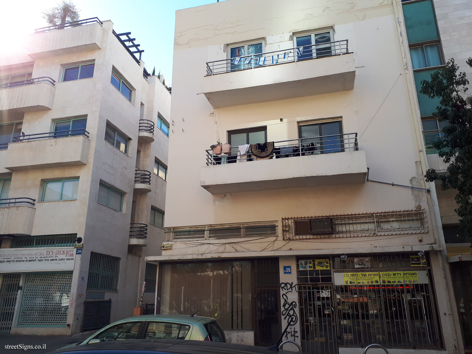 Israel and Haya Weinstein - The houses of the founders of Tel Aviv - Lilienblum St 18, Tel Aviv-Yafo, Israel