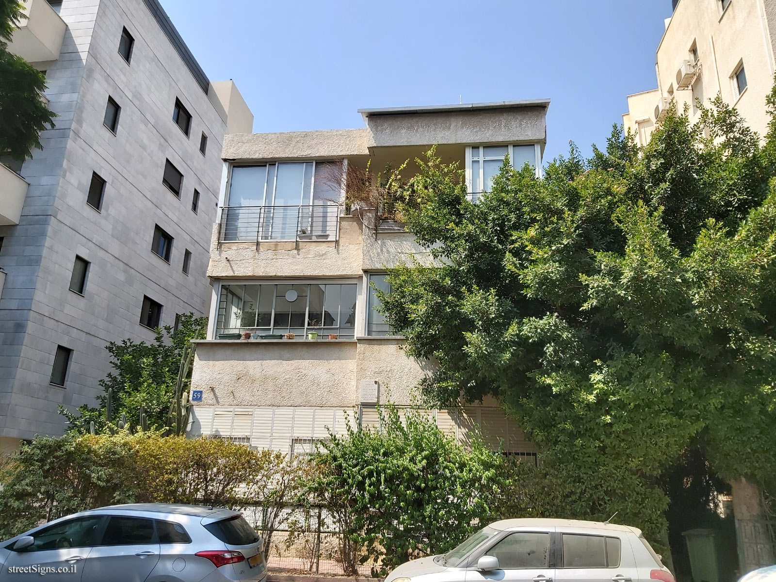 The house of Arie Allweil & Rachel Allweil Bograshov - Melchett St 59, Tel Aviv-Yafo, Israel