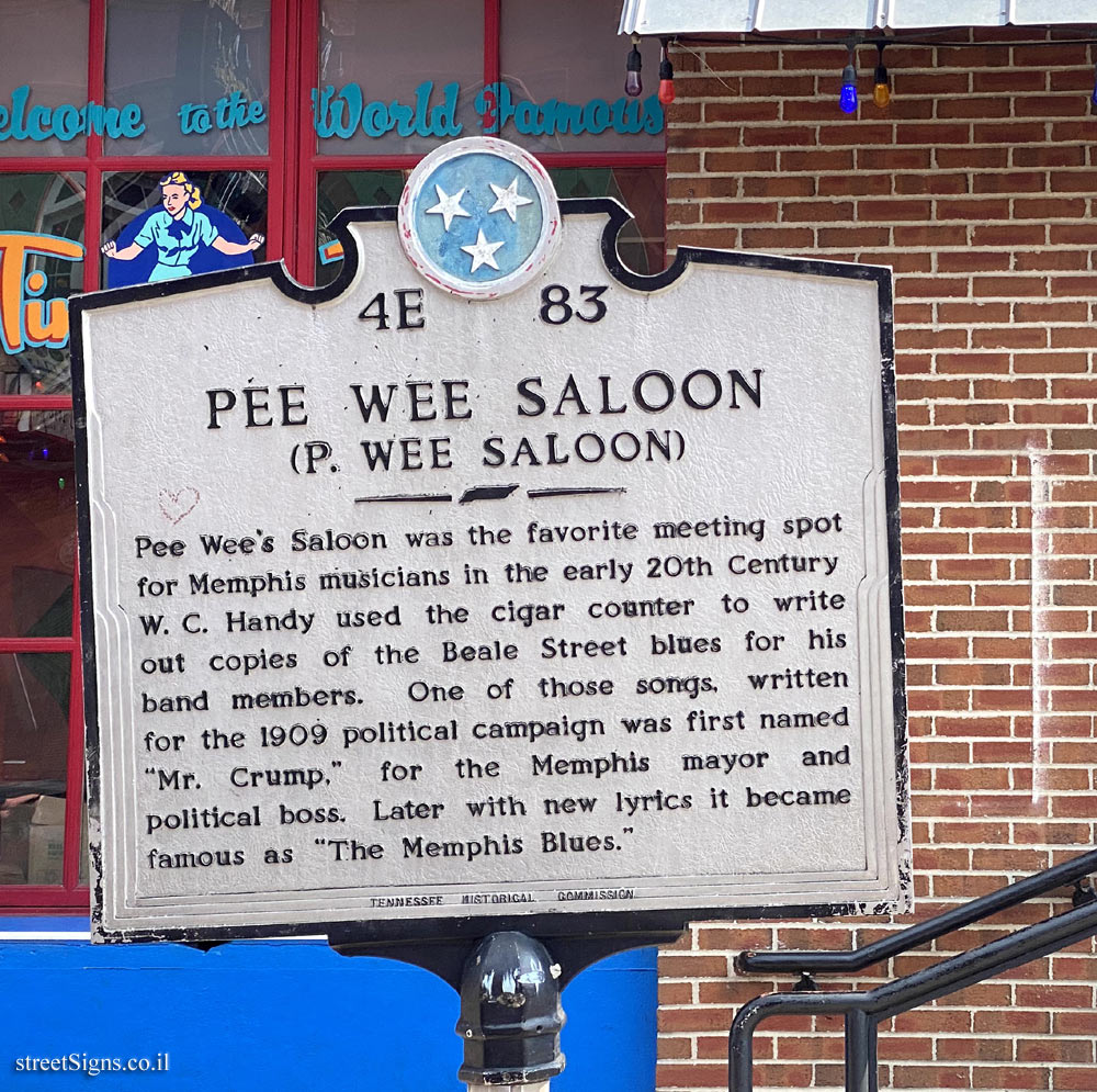 Memphis - Pee Wee’s Saloon