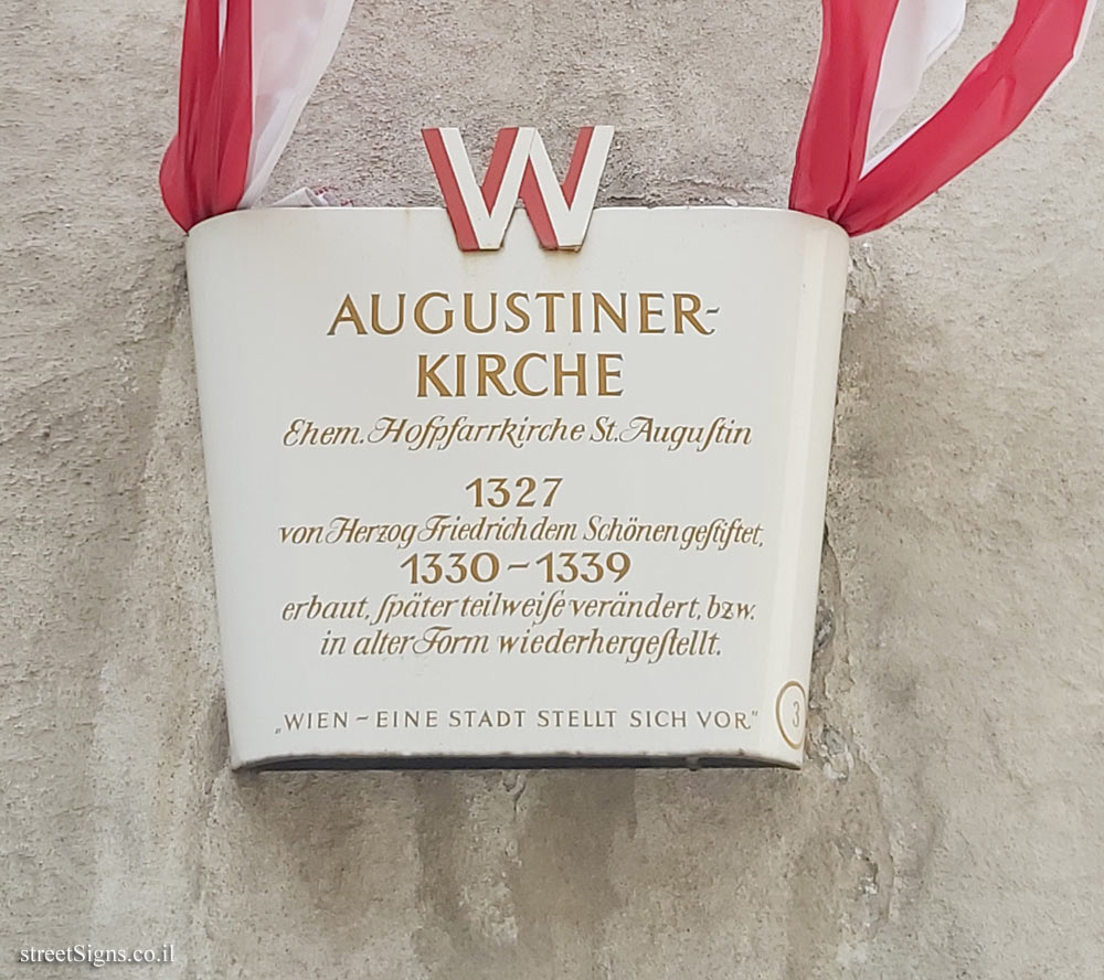Vienna - A city introduces itself - the Augustinian Church