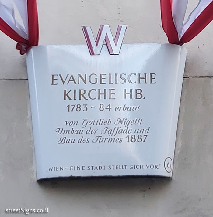 Vienna - A city introduces itself - Protestant Church HB.