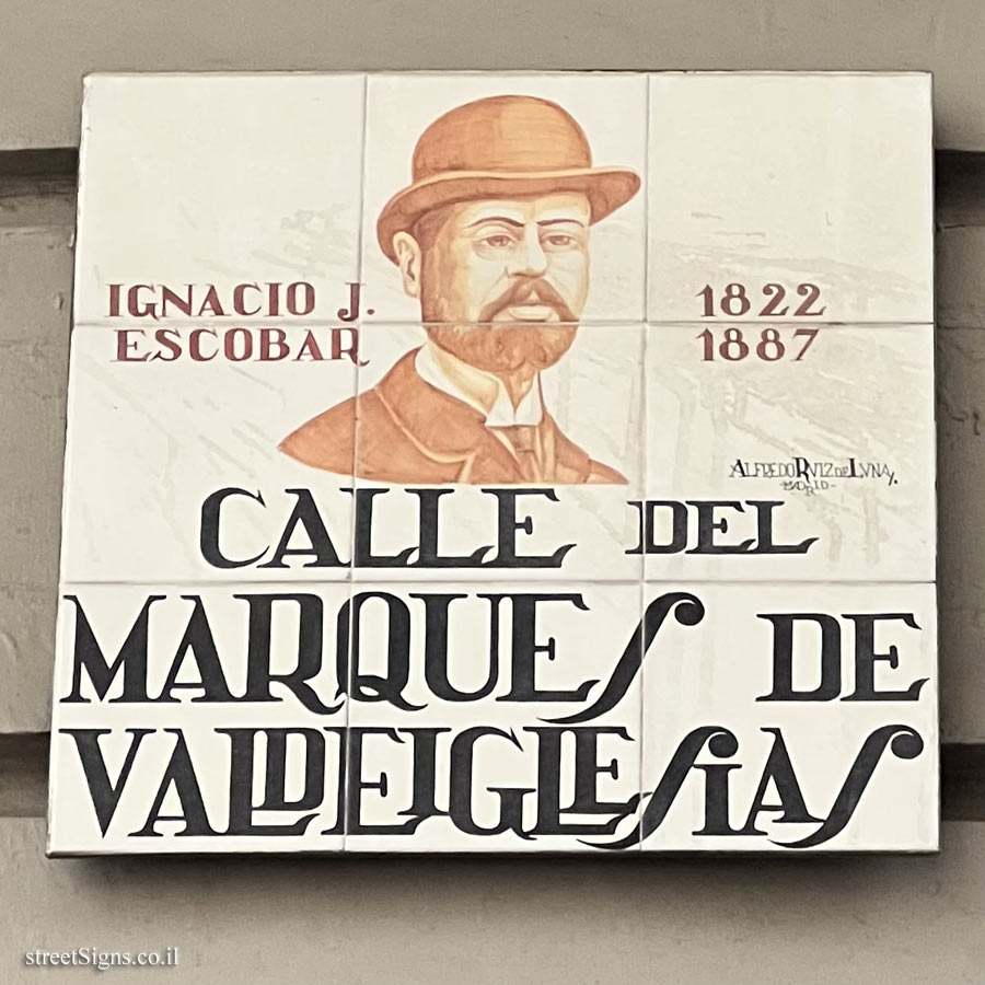 Madrid - Marqués de Valdeiglesias Street