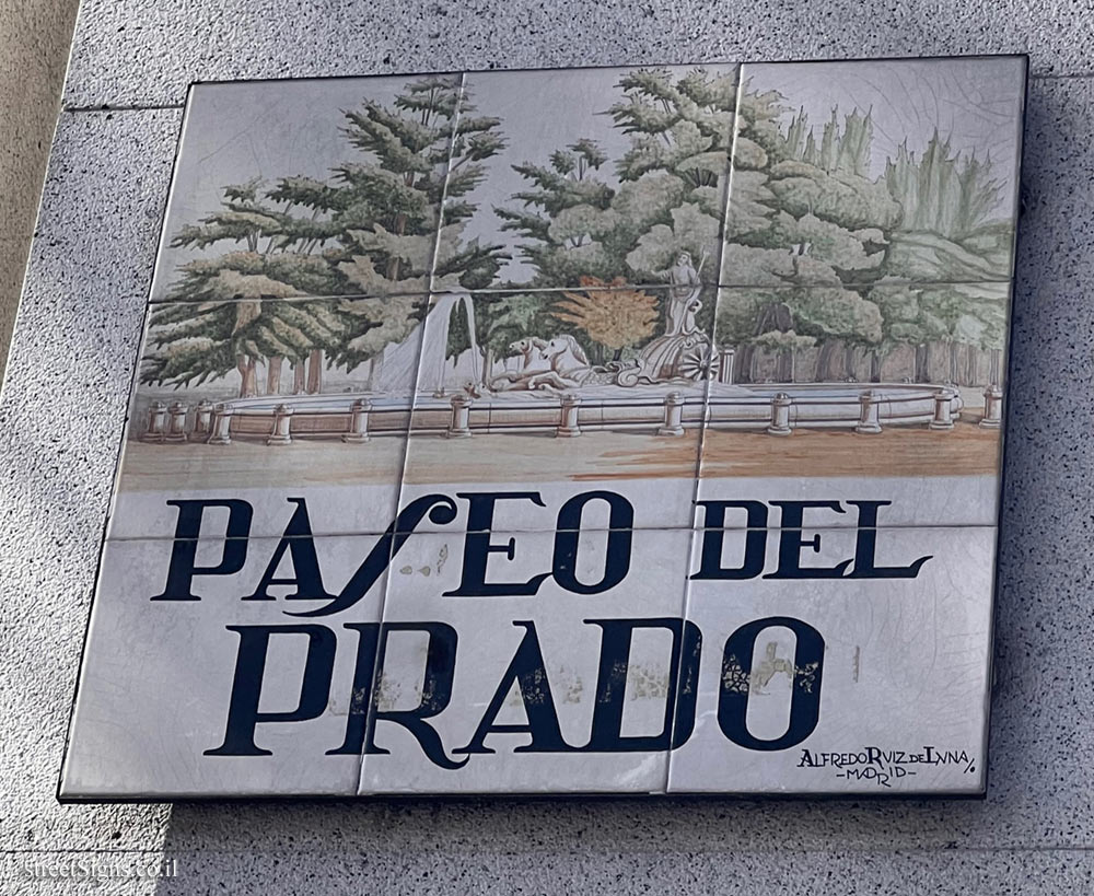 Madrid - The Prado Boulevard