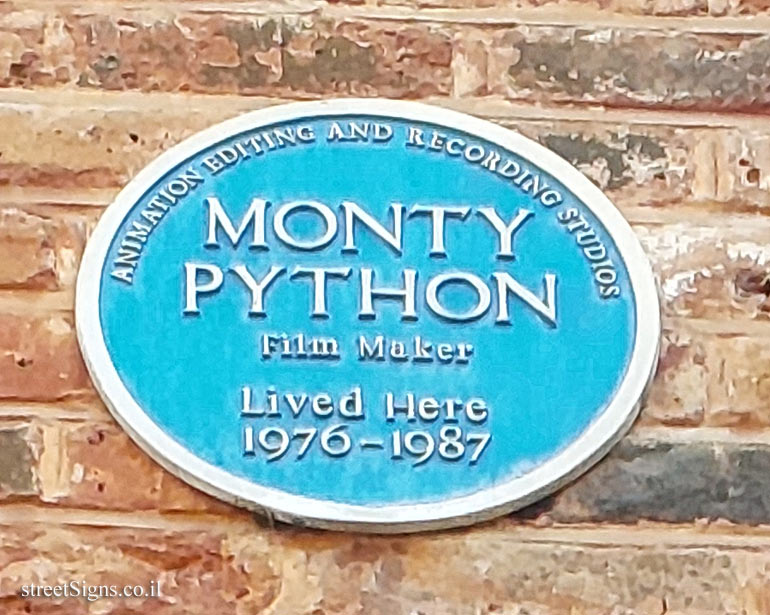 London - the studio where they edited the film Monty Python