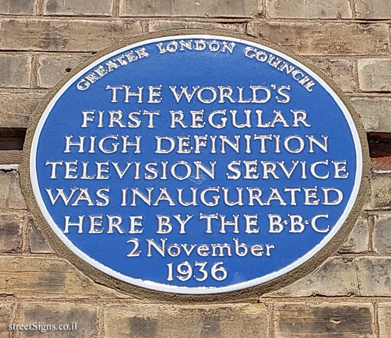 London - the place where the world’s first high-definition television broadcast was launched