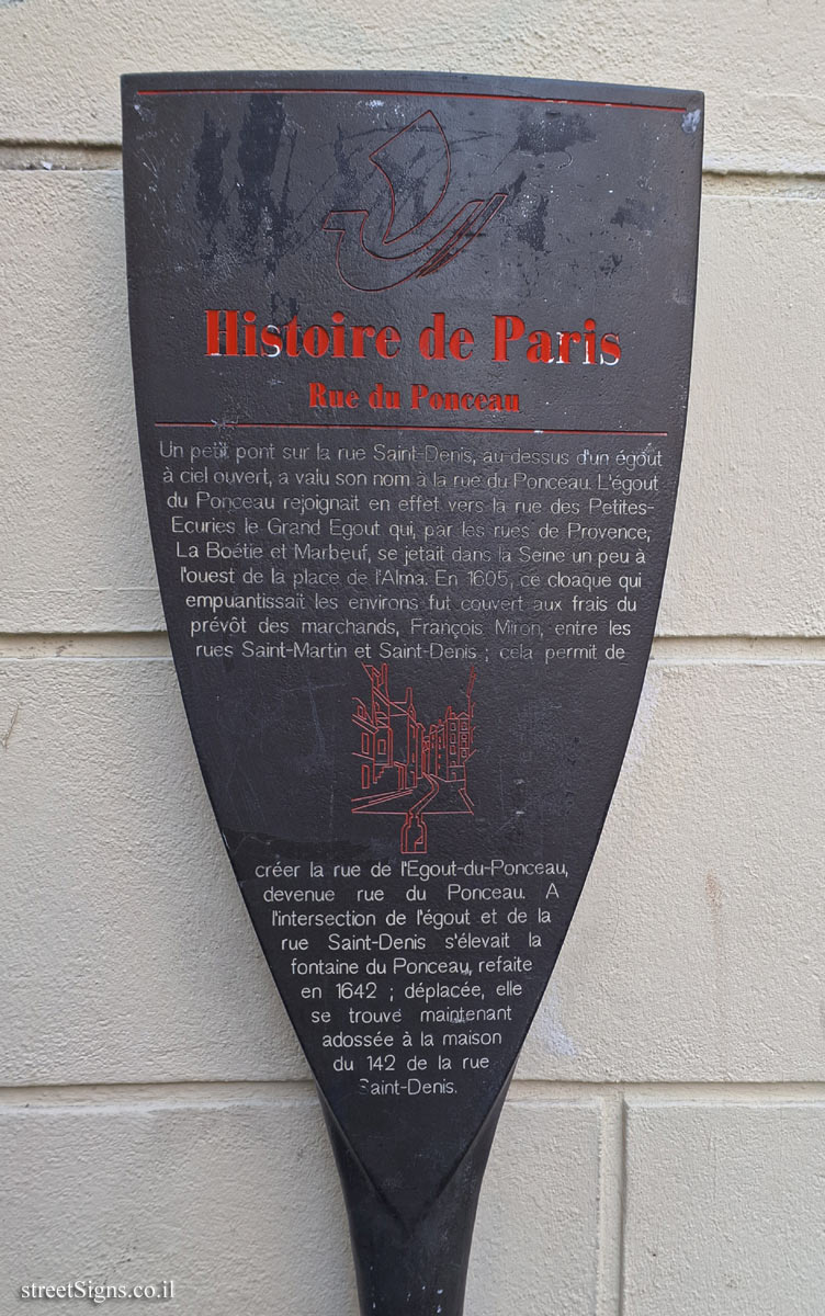 Paris - History of Paris - Ponceau Street