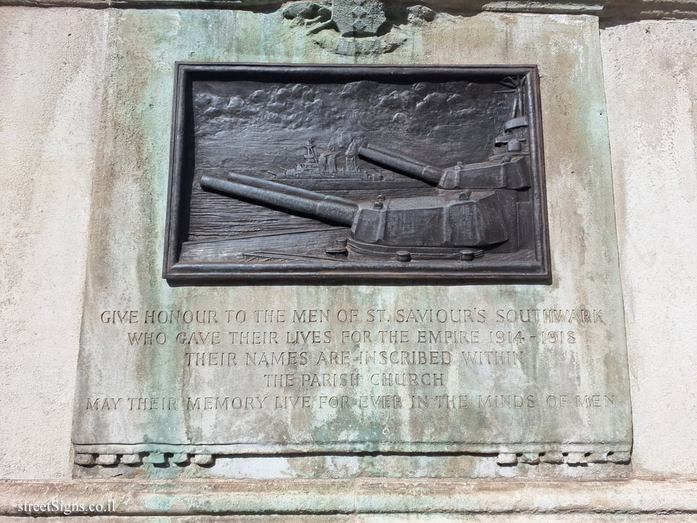 London - St Saviour’s War Memorial