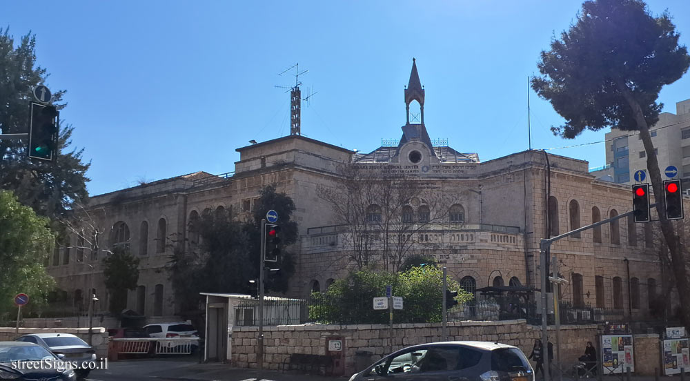 Jerusalem - The Built Heritage - German Hospital - Ha-Nevi’im St 51, Jerusalem, Israel
