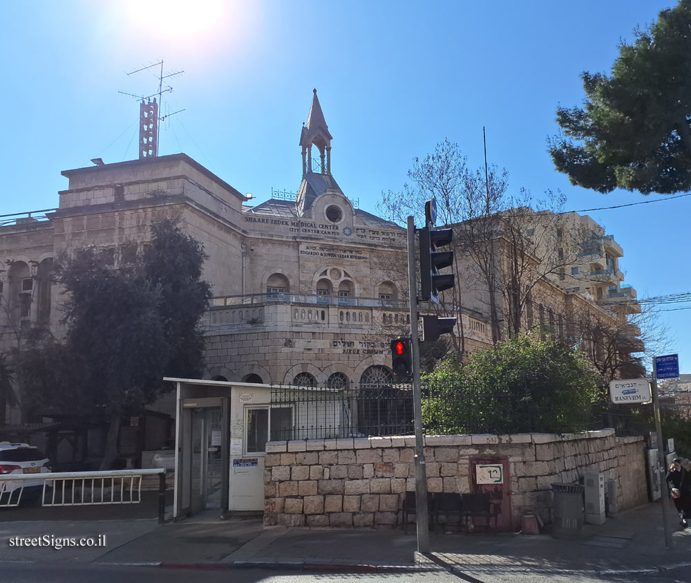 Jerusalem - The Built Heritage - German Hospital - Ha-Nevi’im St 51, Jerusalem, Israel