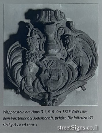 Mannheim - The Jews in Mannheim - Image 1 - Family Coat of Arms