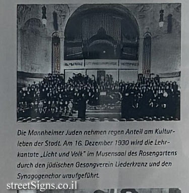 Mannheim - The Jews in Mannheim - Image 2 - Cultural life