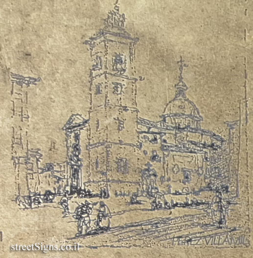 Madrid - The place where the tower of the old church of Santa Cruz stood - Plaza de Santa Cruz, 1, Centro, 28012 Madrid, Spain
