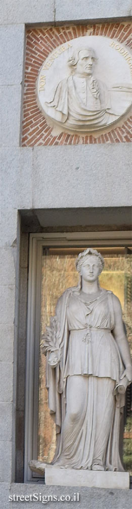 Madrid - Sculptures in front of the Prado Museum - "Peace"