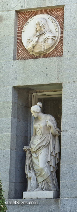 Madrid - Sculptures in front of the Prado Museum - "Admiration"