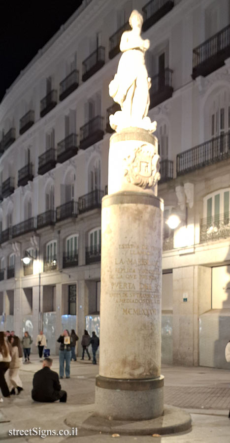 Madrid - "La Mariblanca" in Puerta del Sol - Prta del Sol, Centro, 28013 Madrid, Spain