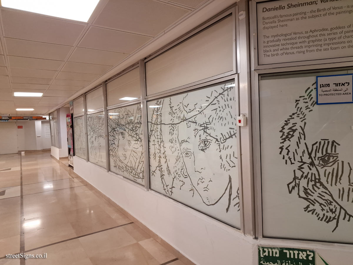 Tel Hashomer Hospital - "Variations on Venus" paintings by Daniella Sheinman