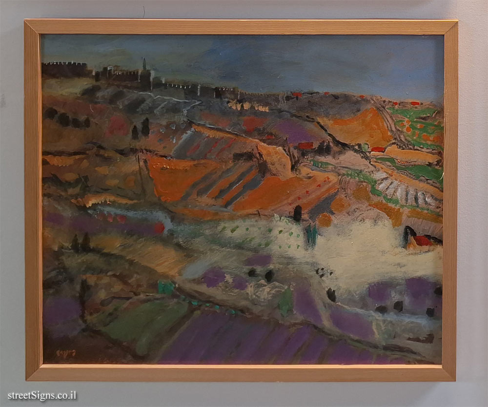 Tel Hashomer Hospital - "Landscapes and Figures in Israel" Exhibition by Oded Feingersh