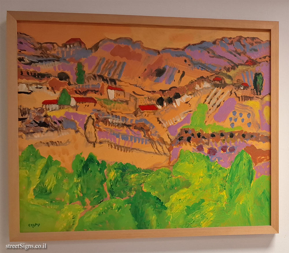 Tel Hashomer Hospital - "Landscapes and Figures in Israel" Exhibition by Oded Feingersh