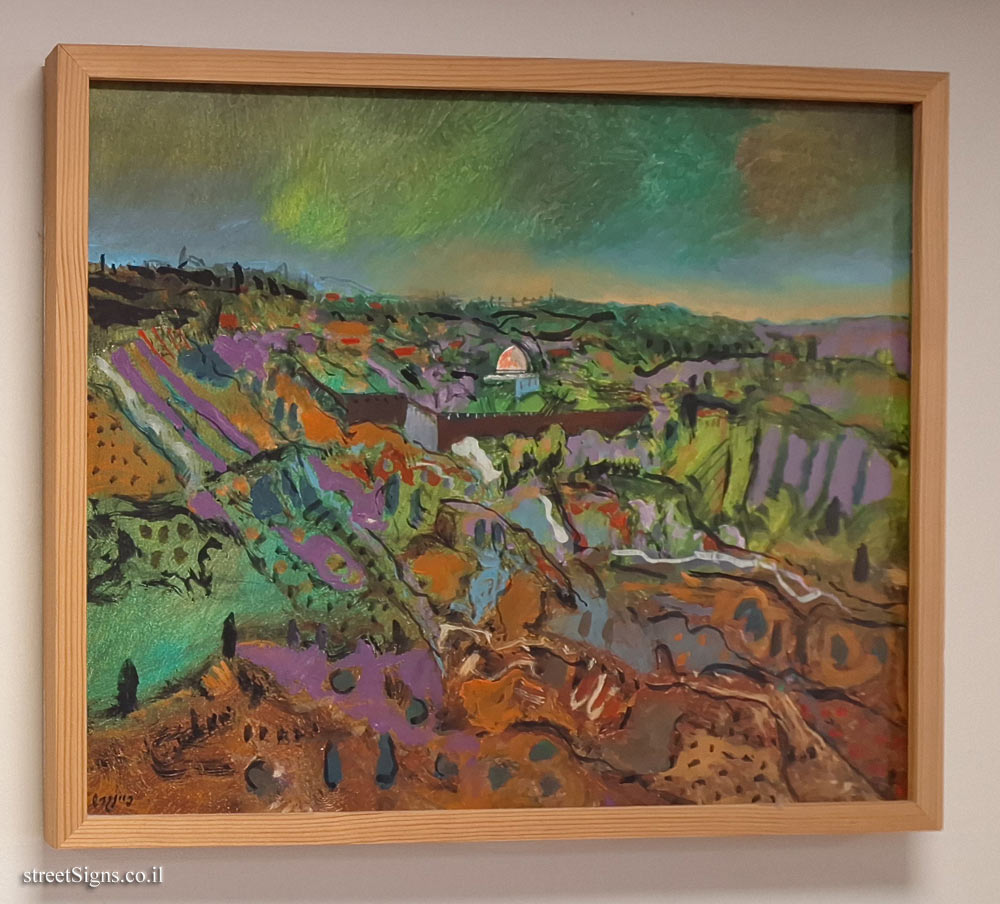 Tel Hashomer Hospital - "Landscapes and Figures in Israel" Exhibition by Oded Feingersh