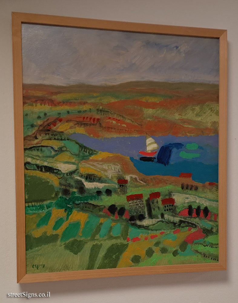 Tel Hashomer Hospital - "Landscapes and Figures in Israel" Exhibition by Oded Feingersh
