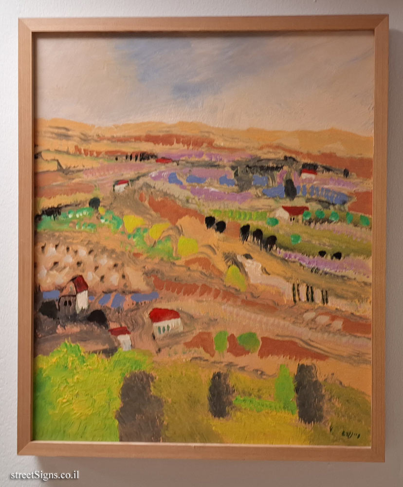 Tel Hashomer Hospital - "Landscapes and Figures in Israel" Exhibition by Oded Feingersh