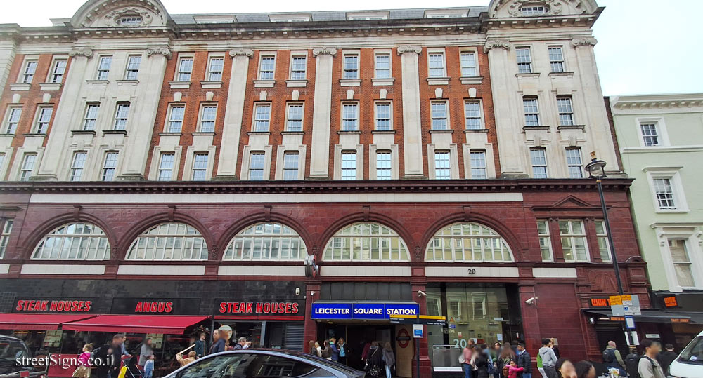 London - London Underground History - Leicester Square