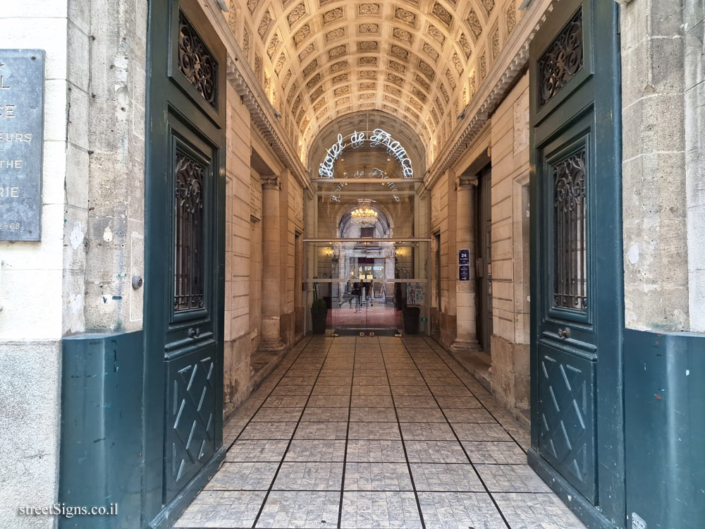 Nantes - the place where Jean-Joseph-Louis Graslin’s house was located - 24 Rue Crébillon, 44000 Nantes, France