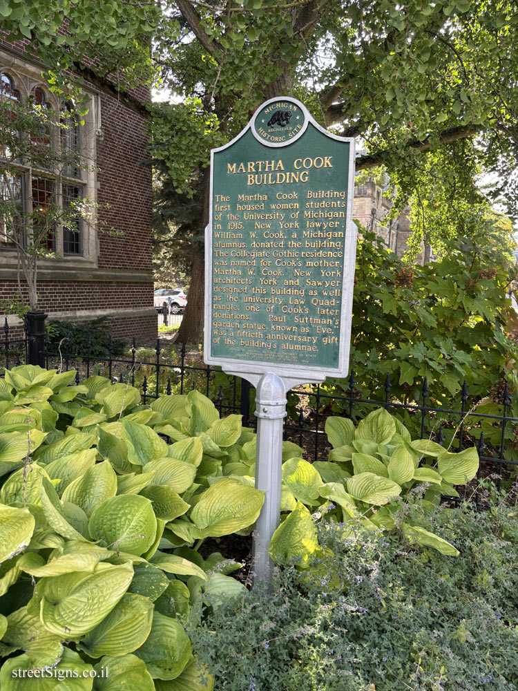 Ann Arbor - University of Michigan - Martha Cook Building - Martha Cook Building, 906 S University Ave, Ann Arbor, MI 48109, USA