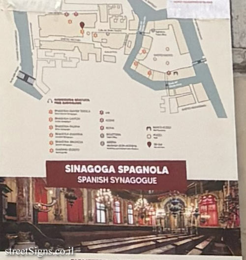 Venice - Jewish Ghetto Map - Cl. Ghetto Vecchio, 1154, 30121 Venezia VE, Italy