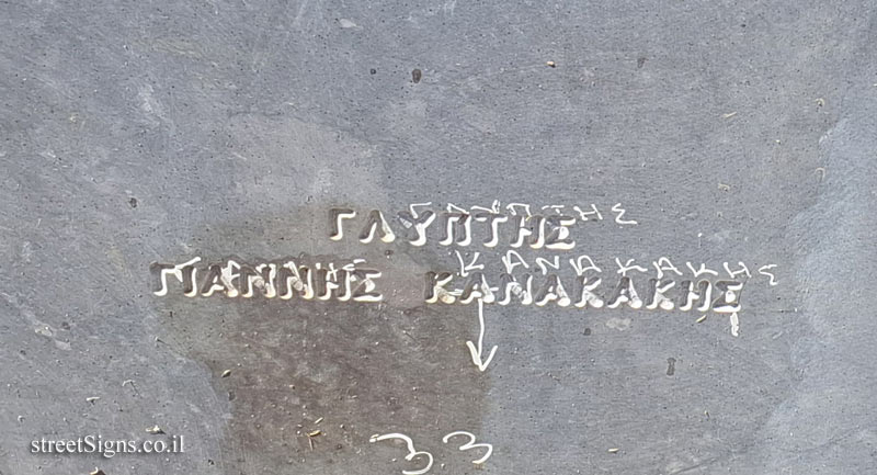 Chania - A monument to Anagnostis Skalidis - Pl. 1866 2, Chania 731 36, Greece