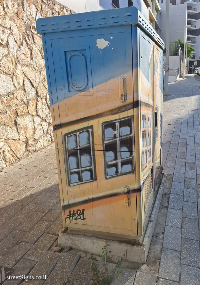 Givatayim - Illustrated Electrical Cabinets - Borochov School - Ha-Shnayim St 18, Giv’atayim, Israel