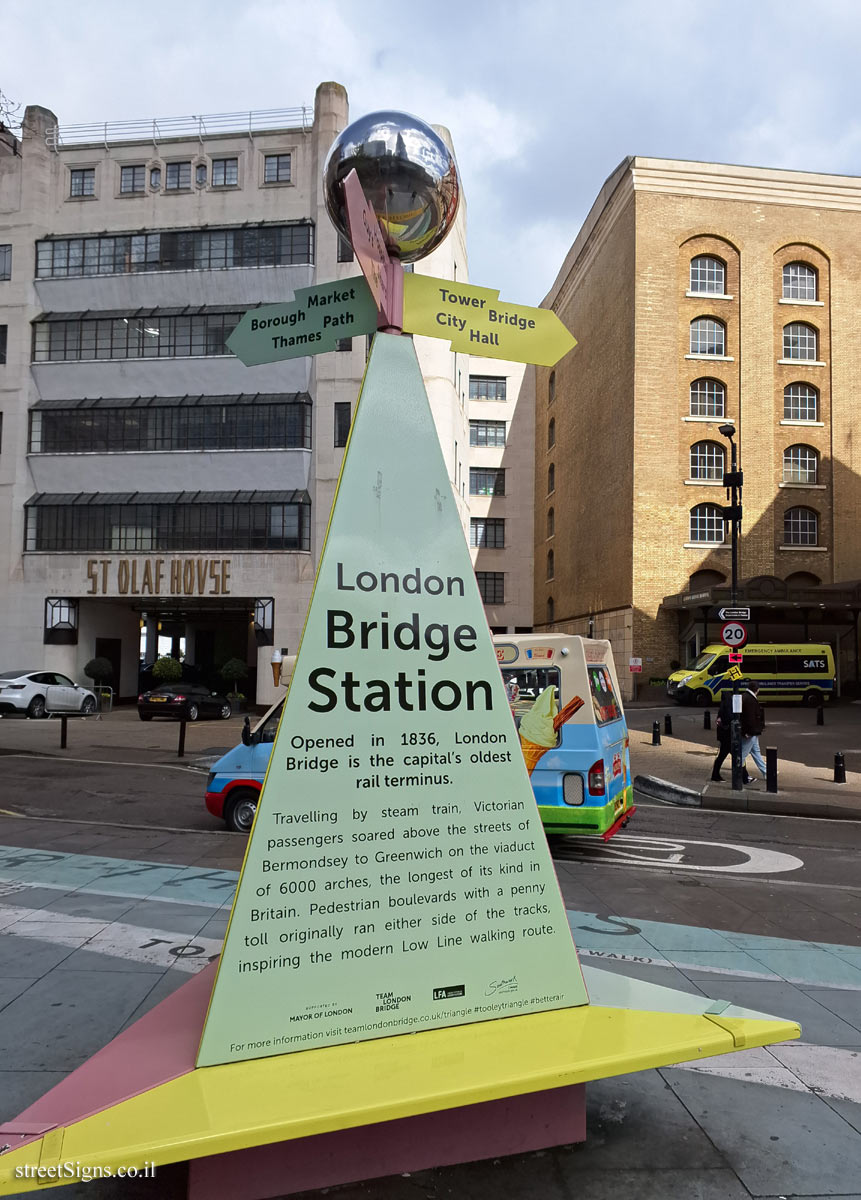 London - Tooley Street Triangle - London Bridge Station