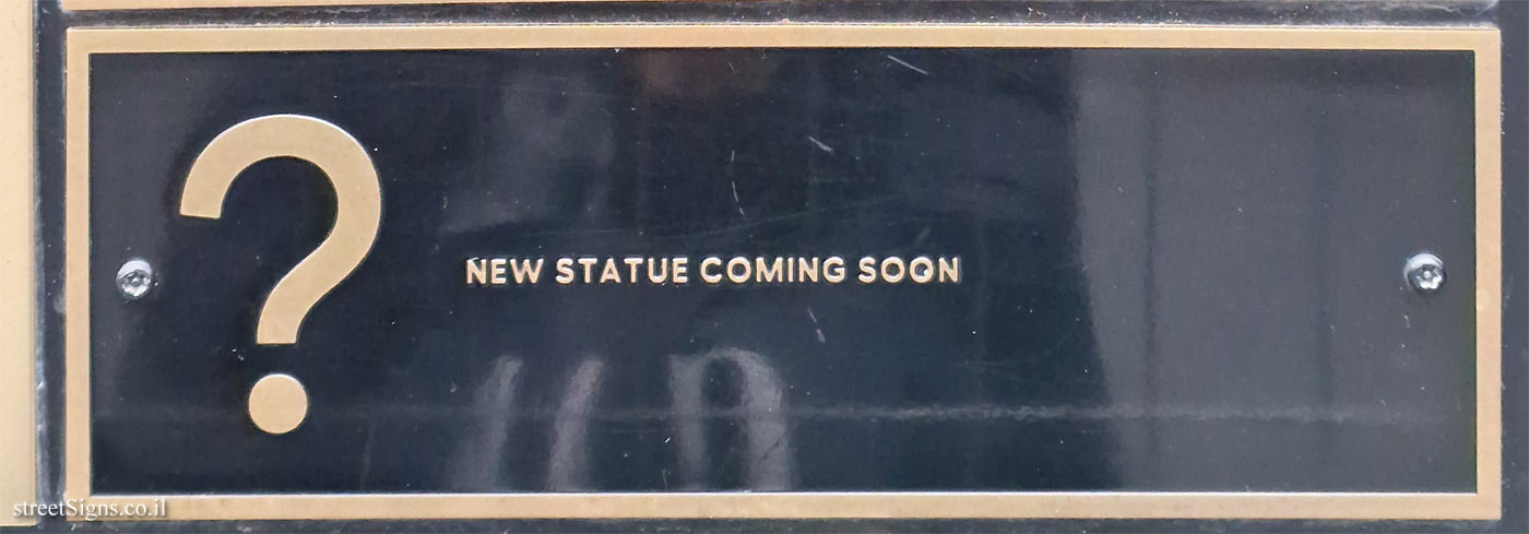 London - Leicester Square - Movie Character Statues Map - New statue coming soon