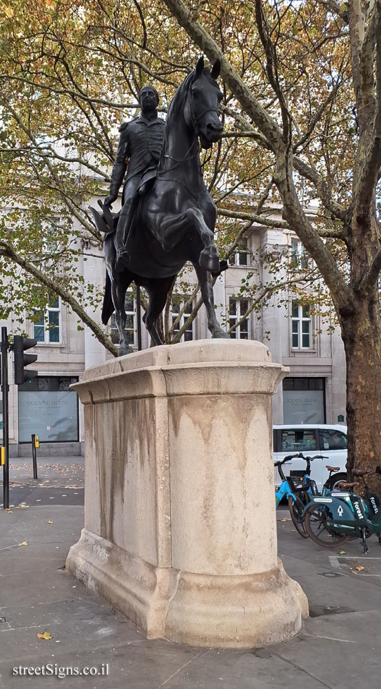 London - Equestrian statue of King George III - 20 Cockspur St, London SW1Y 5BL, UK