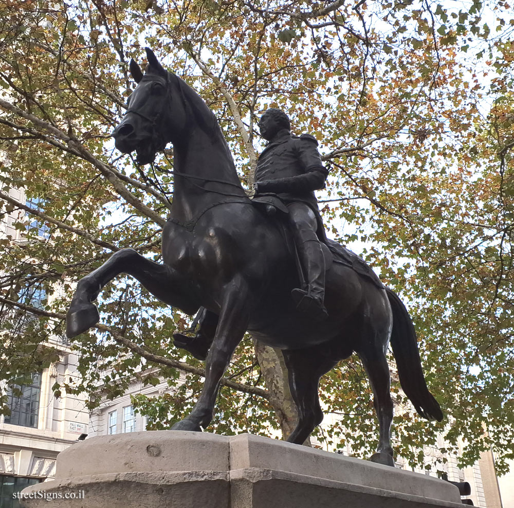 London - Equestrian statue of King George III - 20 Cockspur St, London SW1Y 5BL, UK