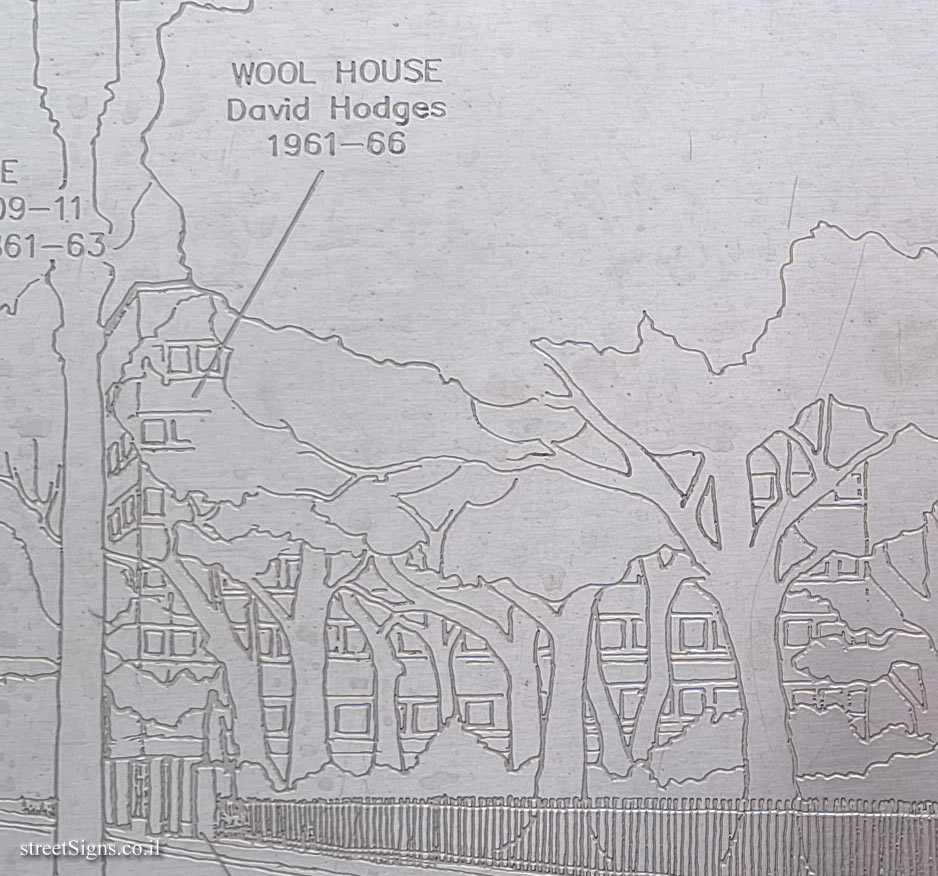 London - Silver Jubilee Walkway - P&O Shipping Company and Places and People in the Area - Wool House