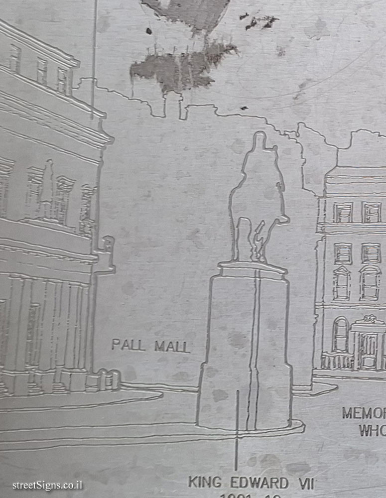 London - Silver Jubilee Walkway - P&O Shipping Company and Places and People in the Area - Pall Mall