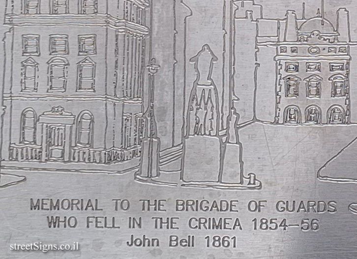 London - Silver Jubilee Walkway - P&O Shipping Company and Places and People in the Area - The Crimean War memorial