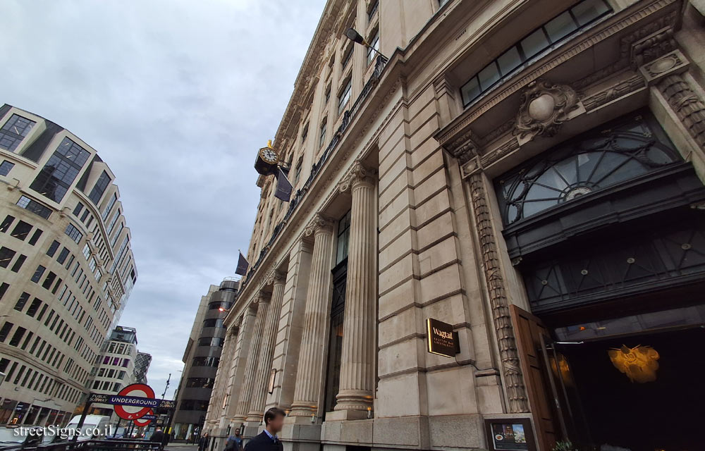 London - Ward of Candlewick - Eastcheap, London EC3V, UK