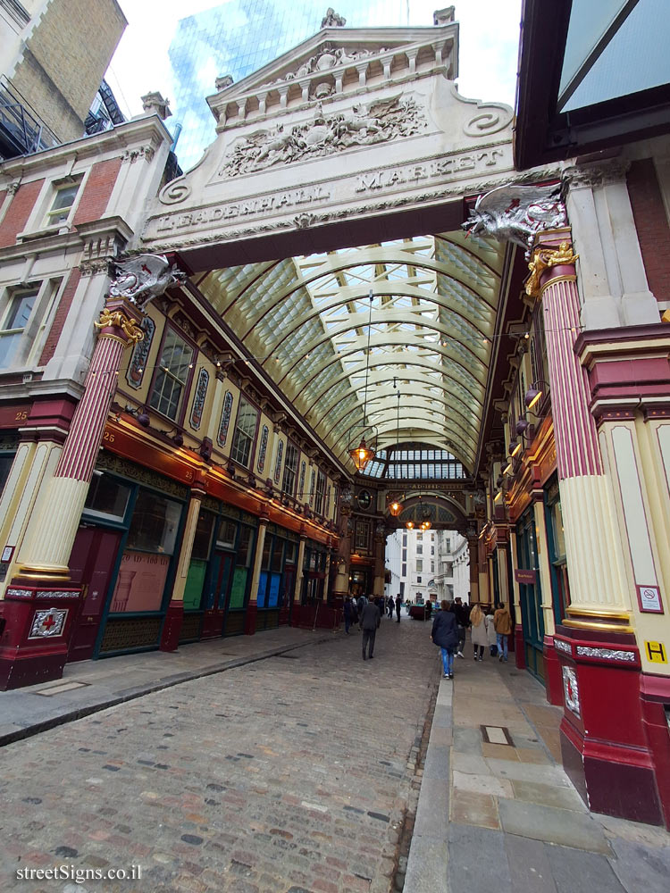 London - The History of Leadenhall Market - 23-25 Leadenhall Market, London EC3V 1LR, UK