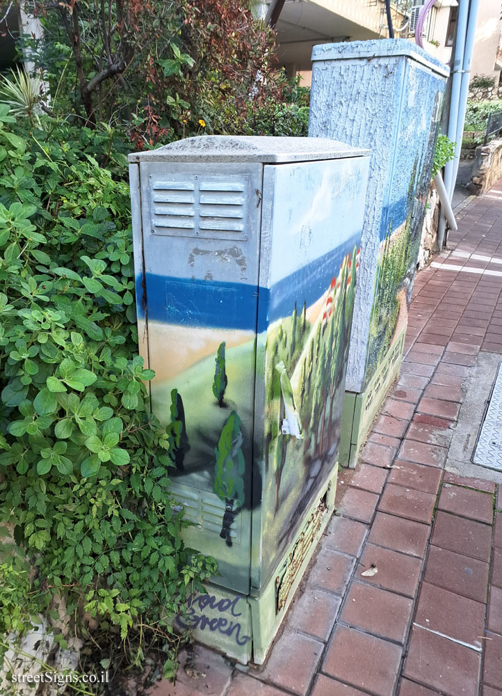 Givatayim - Illustrated Electrical/communication Cabinets - Kibbutz Hanita - Khanita St 12, Giv’atayim, Israel