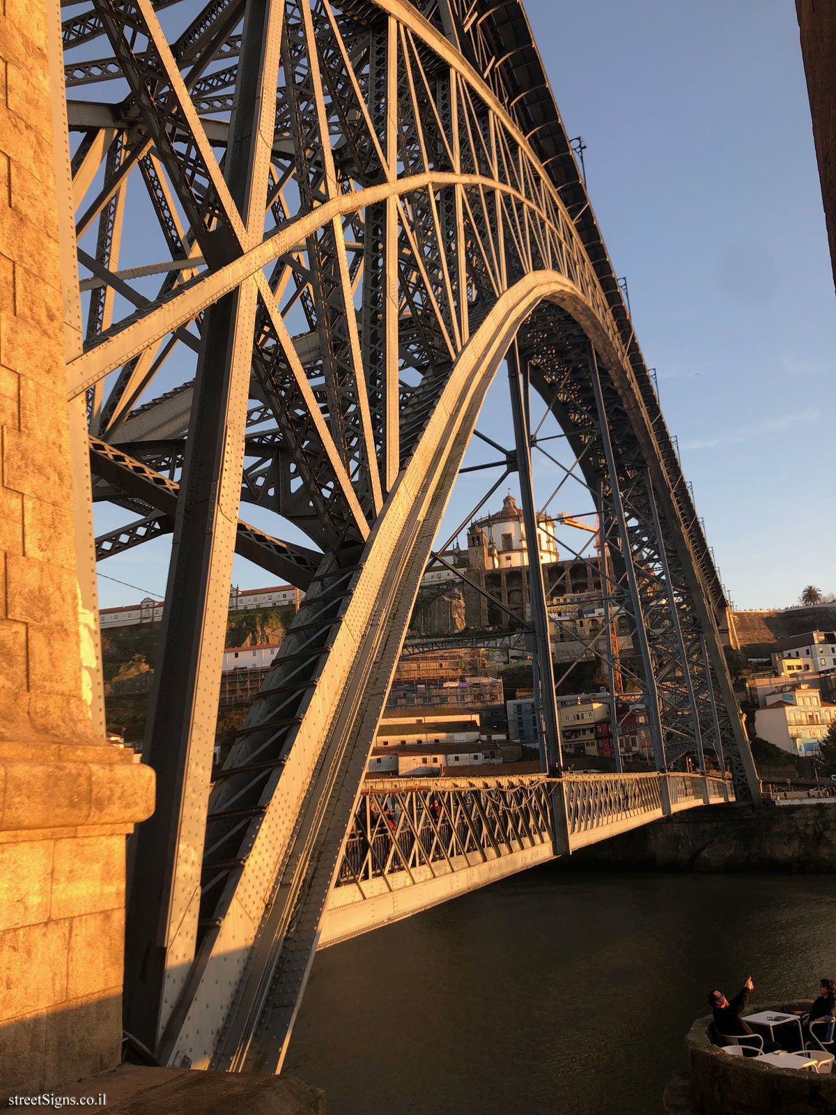 Porto - Pillars of the Suspension bridge - R. de Cima do Muro 12, 4000-509 Porto, Portugal