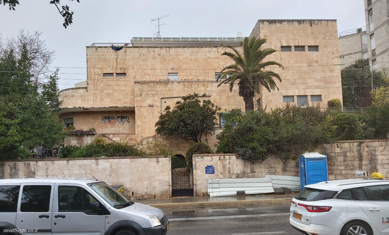 Heritage Sites in Israel - Villa Lea (Abcarius House) - Sderot Ben Maimon 6, Jerusalem, Israel