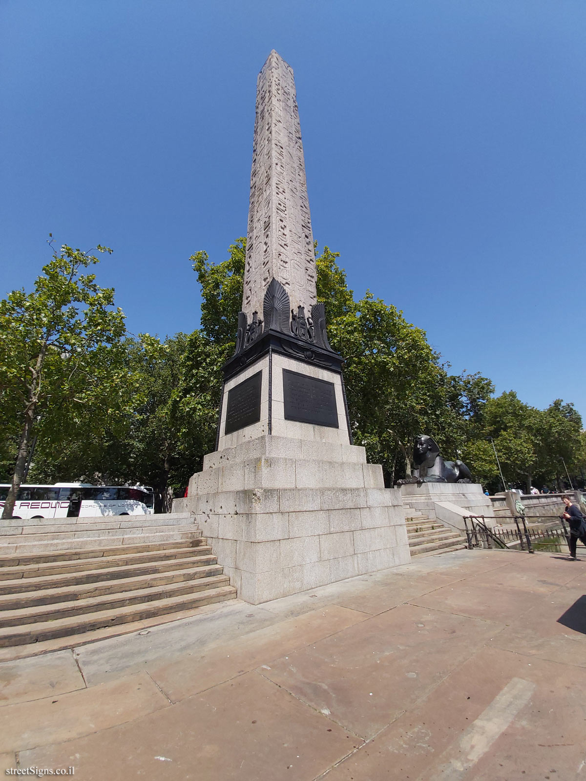 London - Cleopatra’s Needle - Embankment (Stop 40C), London WC2N 6PB, UK