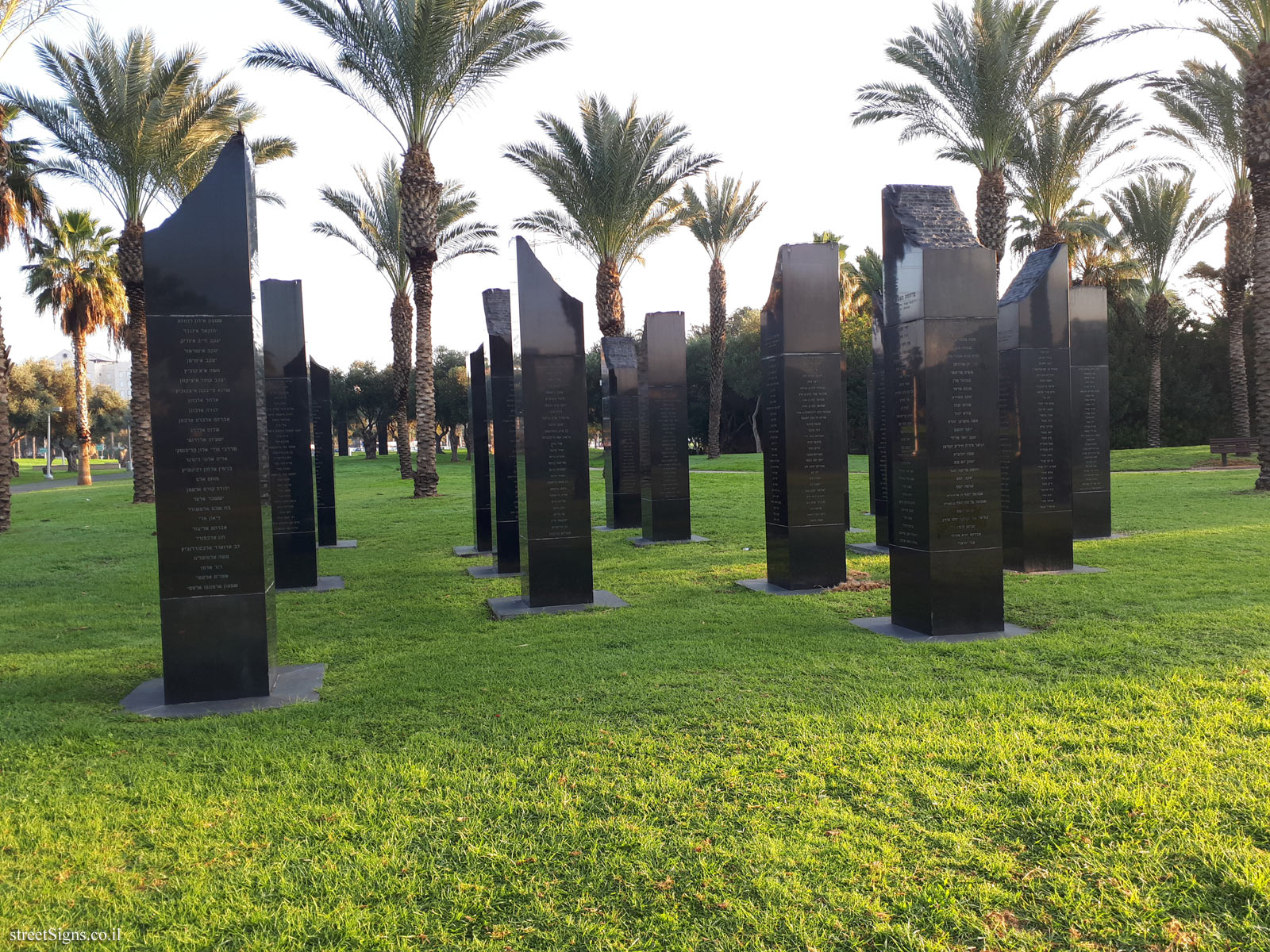 Tel Aviv - The Sons’ Garden - Fallen in the War of Independence