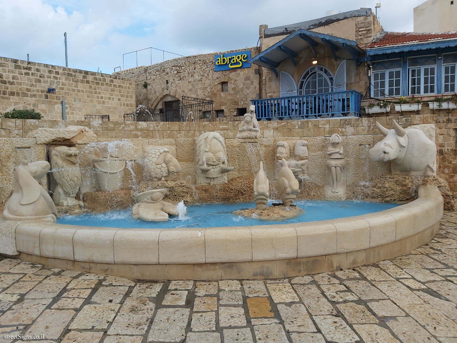 Old Jaffa - The Zodiac Fountain - Kikar Kdumim 6, Tel Aviv-Yafo, Israel